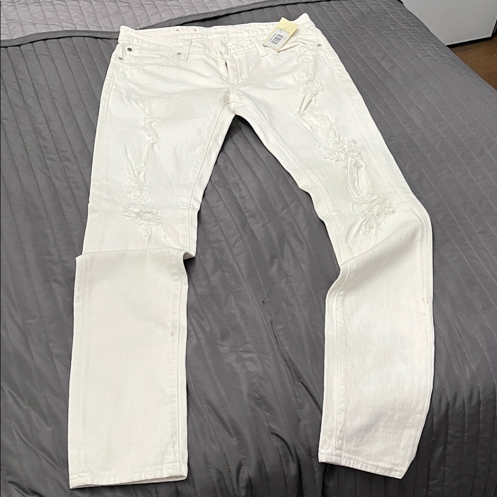 Denim & Supply Ralph Lauren White Skinny Jeans
